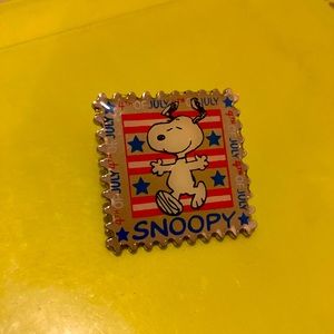 Snoopy 4th of July Enamel Pin